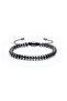 Hematite Natural Stone Bracelet, Unisex Bracelet, Design Bracelet Adjustable with String