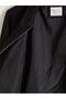 Lcw Vision Black Standard Fit Wool Blend Men's Cashmere Coat - 7