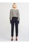 Bt15238682 Women's High Waist Non-Fading Black Stretch Fabric Mom Jeans Denim Pants - 3