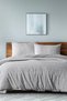 Mayro Duvet Cover Set Double Size Light Gray - 2