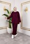 Comfortable and Stylish Two-Piece Set with Buttoned Cotton Viscose Pants