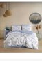 Flower Pattern Oversized Duvet Cover Set with Elastic Sheet 180X200 cm - 4