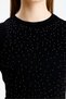 Stoned Crop Ribbed Knitted Crop - 2