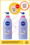 Cherry Blossom Jojoba Oil Sensitive Skin Body Lotion 2X400 ml Moisturizing Set + Gift Bag