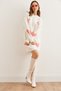 Women's Ecru Heart Detailed Soft Knit Tunic Dress Elb-19002565 - 2