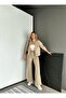 Stone Zippered Suede Sports Jacket - 4
