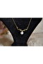 Steel Necklace with Stylish Design - 3