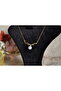 Steel Necklace with Stylish Design - 2