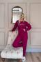 طقم بيجامة من الصوف القطيفة بنمط كنغر من موردم أمور - 6