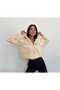 Three Yarns Sh Fleece-Lined Hoodie Short Sewatshirt - 6