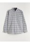 LCWAIKIKI Classic Regular Fit Long Sleeve Plaid Gabardine Men's Shirt - 5