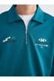 Xside Polo Yaka Printed Men's Thick Sweatshirt - 3