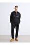 Embroidered Men's Thick Jogger Sweatpants