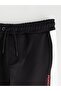 Elastic Waist Printed Men's Jogger Sweatpants - 6