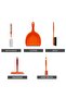 5 Set Cleaning Tools For Home Dustpan, Brush, Squeegee, Bottle brush, Hard brush Durable. - 5