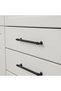 Klipso Matte Black 192 mm Metal Luxury Drawer Cabinet Furniture Handles (10 Pcs) - 3