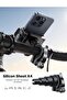 Universal Bike & Motorcycle Phone Holder Mount – One-Hand Auto Lock, Anti-Shake 4-Claw Grip, 360° - 6