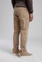 Ricky Nd 1 Men's High Rise Straight Relaxed Cut High Waist Velvet Trousers Straight Leg Light Beige - 3