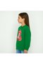 Atabay 173-11-25 Girl's Christmas Themed Sweatshirt – Cotton Comfortable Fit, Winter Casual (4–12 Years) - 4