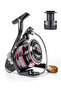 Stainless Steel Body Fishing Reel Hb3000 Powerful Drag System Sturdy Spool