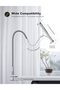 Gooseneck Tablet Holder, Tablet Stand: Flexible Arm Clip Tablet Mount Compatible with iPad Mini Pro Air - 5