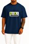 Oversized Chemistry Elements Tennis Nickel Nitrogen Sultur Chest Design Unisex T-Shirt