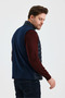 Men's Mock Neck Zippered Pocket Vest - 2