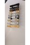 Yörük 1 Ad. 64 mm (6.4 cm) Black Modern Luxury Furniture Cabinet Drawer Handles 64 mm - 8