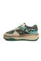 25K328 Women's Colorful Thick Sole Sneaker Shoes - 3