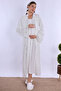 Breastfeeding Featured Cotton Maternity Set 4 Pieces Effortt - Ecru - 2