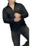 Black Shirt Autumn Winter Lightweight Stretch Fabric New Season - 3