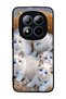 Redmi Note 15 Pro 4g Compatible Printed , Matte Black, Soft Silicone, Protective, Shock Absorbing Cover, Case