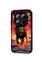 Redmi Note 15 Pro 4g Compatible Printed , Matte Black, Soft Silicone, Protective, Shock Absorbing Cover, Case - 3