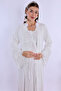 Breastfeeding Featured Cotton Maternity Set 4 Pieces Effortt - Ecru - 7