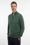 Men's Thin Wool Knitwear Knit Regular Fit Dad Zipper Half Turtleneck High Neck Sweater Blouse 5160 - 4