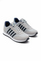 Men's Gray Navy Blue Daily Lace-Up Sneaker Casual Comfortable Soft Soled Comfortable Stylish Sports Shoes - 7
