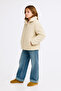 Girl's Plush Jacket with Zipper Long Sleeves 4-10 Years Old - 2