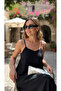 Women's Dubai Fabric Adjustable Drawstring Strap Stylish Midi Dress - 3