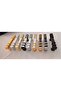 Yörük White-Crom 5 Pieces 64 mm (6.4 cm) Handle Luxury Aluminum Cabinet Kitchen Drawer Children's Room Handle - 6