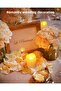 SHYMERY Flameless Votive Candles, Pack of 24, Battery Operated LED Tea Lights (Warm White) - 2