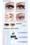 280PCS Clusters Segment False Eyelashes, 10D 20D Large Capacity D-Curve Messy Dense Curled Eyelashe - 8