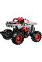 Technic Monster Jam ThunderROARus Pull-Back 42200 - 7+ Toy Model Building Kit (232P) - 2