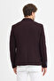 Avr Zoro Men's Dark Burgundy Polyviscon Fabric Flexible Slim Fit Sports Blazer Jacket - 8
