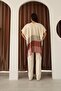 Color Block Winter Knitwear Shawl Bces-253005 - 3