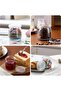 200ml Yogurt Pudding Glass Jars with Plastic Lids (6) - 8