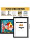A4 Self Adhesive Magnetic Display Frame, Magnetic Paper Holder for License, Photos, Documen - 3