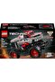 Technic Monster Jam ThunderROARus Pull-Back 42200 - 7+ Toy Model Building Kit (232P) - 8