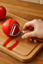 Multi-Purpose Peeler with Stainless Steel Blade and Acacia Handle - 2