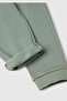 Boy's Khaki Back Pocket Logo Sweatpants - 3
