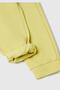 Boy's Mustard Sweatpants with Logo on Back Pocket - 3